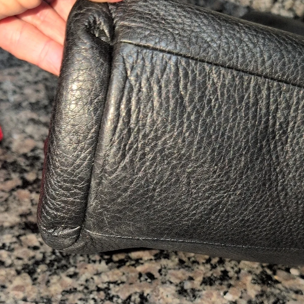 Coach 26224 Phoebe Black Pebble Leather Tote Bag